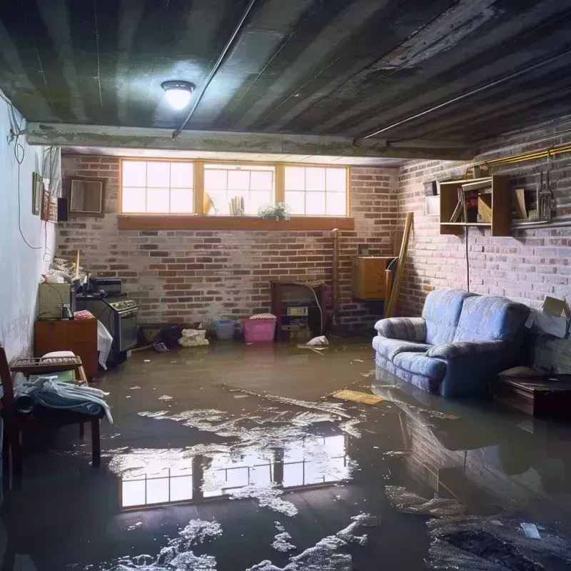 Flooded Basement Cleanup in Moss Point, MS